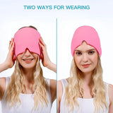 غطاء رأس ثلجي لعلاج الصداع النصفي - تخفيف الصداع